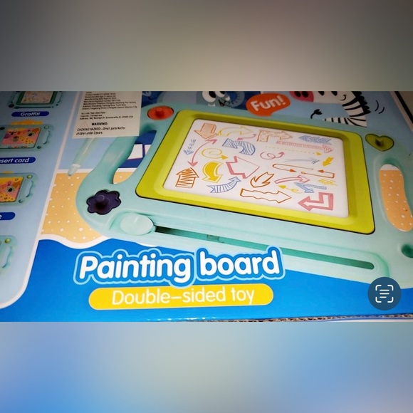 2 Side Magnetic Erasable Doodle Writing Pad | NIB - Picture 11 of 11